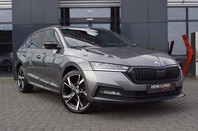 Skoda OCTAVIA Combi 1.4 TSI iV 204pk Sportline/Panodak/Sportstoelen elektr./ ACC/DCC/Head-up/AppConnect