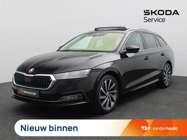 Skoda OCTAVIA Combi 1.4 TSI iV PHEV Business Edition Plus 204PK DSG Pano-Schuifdak, Leder, Trekhaak, Head-Up Display, Memorystoel, Virtual Pedal, 18" LM Velgen, Keyless, Matrix LED-Verlichting
