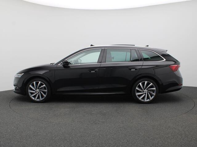 Skoda OCTAVIA Combi 1.4 TSI iV PHEV Business Edition Plus 204PK DSG Pano-Schuifdak, Leder, Trekhaak, Head-Up Display, Memorystoel, Virtual Pedal, 18" LM Velgen, Keyless, Matrix LED-Verlichting