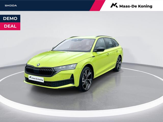 Skoda OCTAVIA Sportline Business 1.5 TSI m-HEV 110 kW / 150 PK Combi | 19'' Lichtmetalen Velgen | Trekhaak wegklapbaar | Winterpakket |