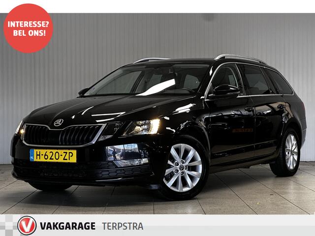 Skoda OCTAVIA Combi 1.0 TSI Greentech Business Edition/ Trekhaak/ Half-Leder/ 16'' LMV/ Extra getint glas/ Stoelverw./ Apple + Android/ Navi/ DAB+/ Clima/ Cruise/ Bluetooth/ Multi. Sportstuur/ Mistl./ PDC/ Chroom.