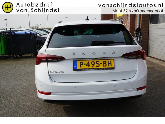 Skoda OCTAVIA Combi 1.0 TSI BUSINESS EDITION ORIGINEEL NL DEALER ONDERHOUDEN CAMERA VIRTUEEL COCKPIT ANDROID/APPLECARPLAY NAVI STOELVERWARMING ELECTR.KLEP 17INCH FULL LED ECC AIRCO CRUISECONTROL PDC V+A ENZ...