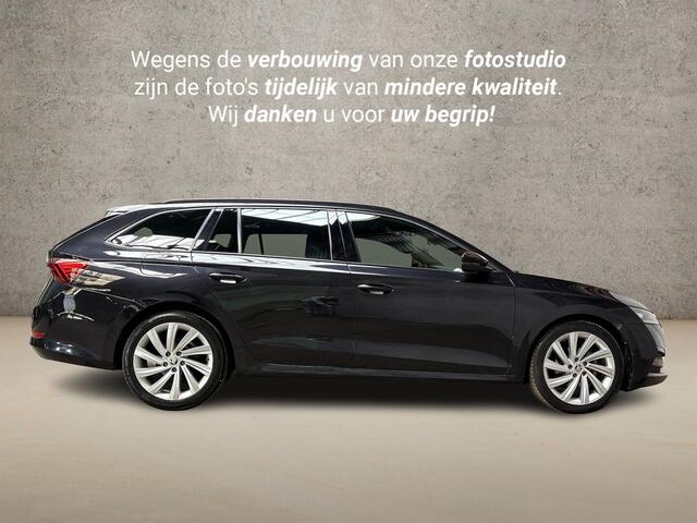 Skoda OCTAVIA Combi 1.0 e-TSI Sportline Automaat (PANORAMADAK, KUIPSTOELEN, VIRTUAL COCKPIT, APPLE CARPLAY, ZWART HEMEL, STOELVERWARMING, GETINT GLAS, KEYLESS, SFEERVERLICHTING, NIEUWSTAAT)