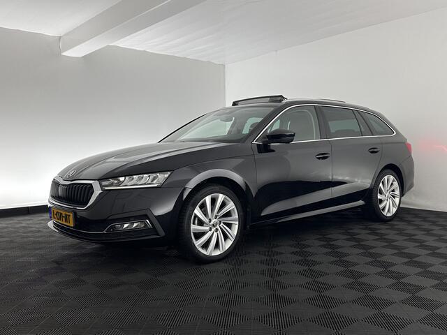 Skoda OCTAVIA Combi 1.0 TSI Style (INCL.BTW) *PANO | FULL-LED | LANE-ASSIST | DIGI-COCKPIT | HEATED-COMFORTSEATS | NAVI-FULLMAP | PRIVACY-GLASS | KEYLESS | DAB | ECC | PDC | CRUISE | TOWBAR | 18''ALU*