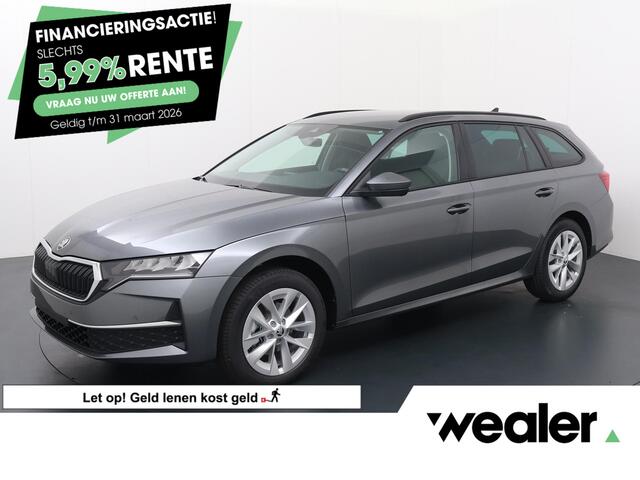 Skoda OCTAVIA Combi Business Edition Plus 1.5 TSI | Navigatie | Adaptieve cruise control | 17'' Lichtmetalen velgen | Travel Assist | Apple Carplay/Android Auto |