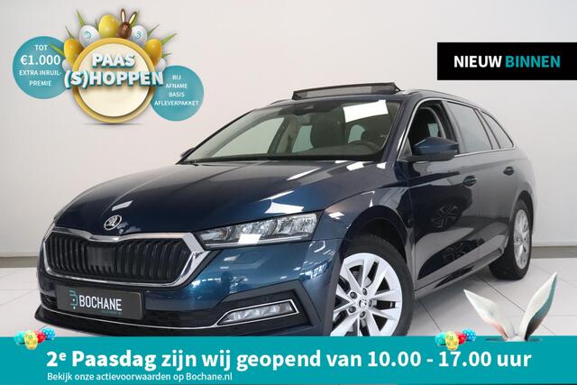Skoda OCTAVIA Combi 1.5 e-TSI Business Edition Plus | Panoramadak | Camera | Trekhaak | AppleCarplay AndroidAuto | Adaptieve cruise |