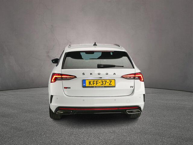 Skoda OCTAVIA Combi RS iV Business 1.4 TSI PHEV 245pk DSG Automaat Adaptive cruise control, CANTON audio, Achteruitrijcamera, Elektrische achterklep, Navigatie