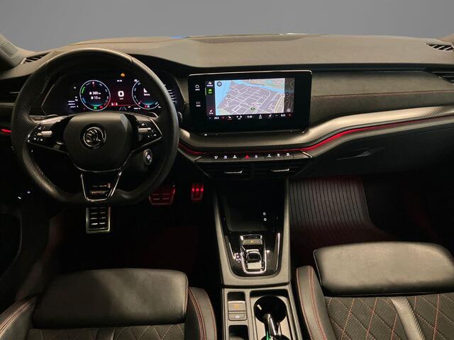 Skoda OCTAVIA 1.4TSI 180kW/245PK iV PHEV RS · Navigatie · Canton Audio · Apple/Android Car Play · Leder/Alcantara ·