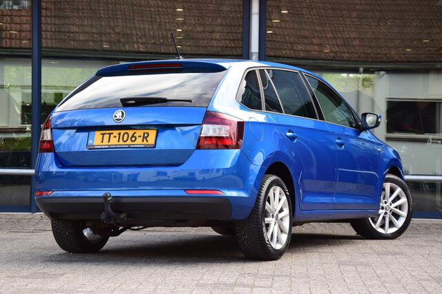 Skoda RAPID Spaceback 1.0 TSI Greentech Clever DSG Automaat | Org. NL | BOVAG Garantie | Trekhaak | Navigatie | Stoelverwarming | All Season Banden | Parkeersensoren Achter |