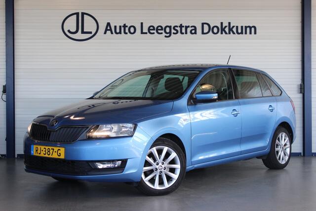 Skoda RAPID Spaceback 1.0 TSI Greentech Drive Trekhaak | Cruise | Navi | Bluetooth | Clima | Stoelverw. | Privacy glass | 16" LMV | PDC