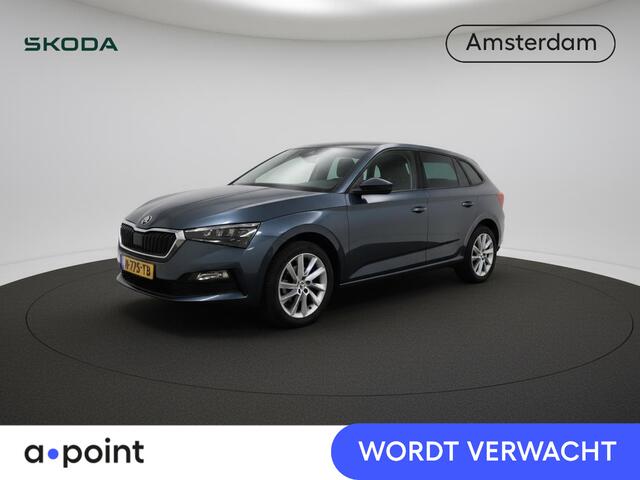 Skoda SCALA 1.0 TSI Sport Business 110 pk Automaat (DSG) | Navigatie | Parkeersensoren achter | Achteruitrijcamera | Adaptieve cruise control | Full LED koplampen | Voll. digitaal instrumentenpaneel |
