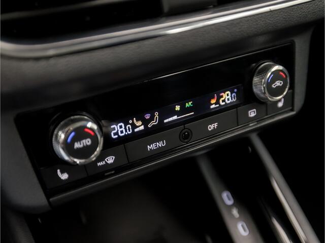 Skoda SCALA 1.0 TSI Sportline (VIRTUAL COCKPIT, APPLE CARPLAY, GROOT NAVI, CLIMATE, STOELVERWARMING, SPORTSTOELEN, TREKHAAK, LM VELGEN, LED KOPLAMPEN, NIEUWSTAAT)