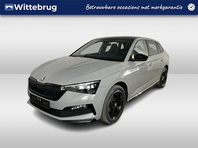 Skoda SCALA 1.5 TSI Monte Carlo / AUTOMAAT/ PANO/ 150 PK/ DIGITAL DASH/ CRUISE/ CLIMA/ STOELVERWARM/ NAVI/ SMARTLINK/ PARK. SENSOREN + CAMERA/ 17"LMV