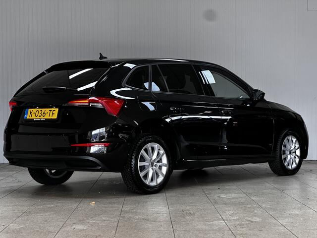Skoda SCALA 1.0 TSI Business Edition/ Virtual Cockpit/ LED Koplampen/ Keyless-GO/ Apple + Android/ DAB+/ Stoelverw./ Audio-Premium/ PDC V+A/ Lane-Assist./ 16'' LMV/ Extra getint glas/ Navi/ Bluetooth/ Multi. LEDER. Stuur/ Mistl.