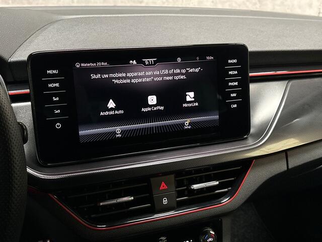 Skoda SCALA 1.0 TSI Sport (VIRTUAL COCKPIT, KUIPSTOELEN, APPLE CARPLAY, GROOT NAVI, STOELVERWARMING, CAMERA, GETINT GLAS, LM VELGEN, CRUISE, NIEUWSTAAT)