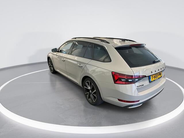 Skoda SUPERB Combi 1.5 TSI 150pk DSG ACT Sportline Business · Keyless · Camera · Apple/Android Car Play · Navigatie · Elek.Bestuurderstoel · Elek. Achterklep · 18'' Inch · Garantie t/m 30-07-2027 of 100.000km