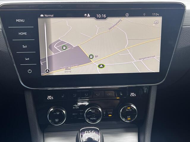 Skoda SUPERB Combi 1.4 TSI iV PHEV Business Edition Plus / Dealer onderhouden / 1.600 kg trekgewicht / EAER bereik 62 km / Digitaal dashboard / Stuur-, stoel- en voorruitverwarming / Adaptive CC / Dode hoek detectie /