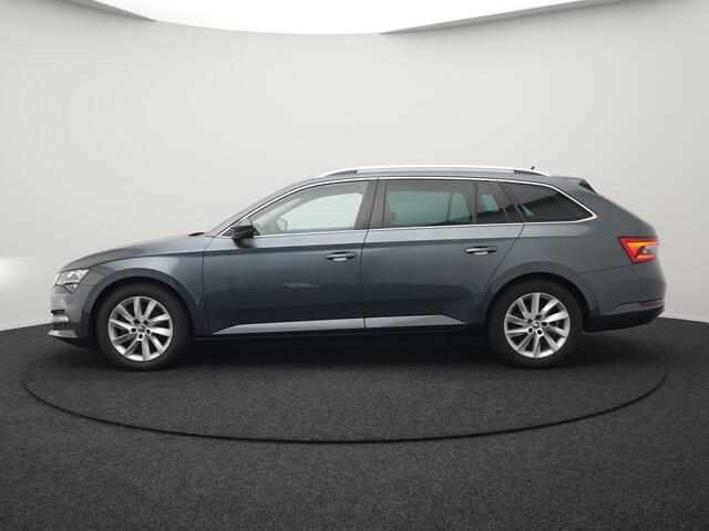 Skoda SUPERB Combi 1.4 TSI iV Business Edition Plus Plug In Hybrid 218pk Dealer O.H PHEV | Adaptive Cruise | 360 Camera | Lederen Sportstoelen Memory & Ventilatie | Keyless | Apple Carplay | Stuurverwarming | Navigatie | Virtual | DAB