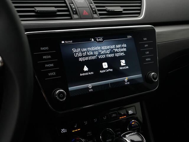 Skoda SUPERB Combi 1.4 TSI iV 218 pk DSG Business Edition Plus | Geheugenstoel | Matrix LED | Stoel-/achterbankverwarming | Achteruitrijcamera | Navigatie