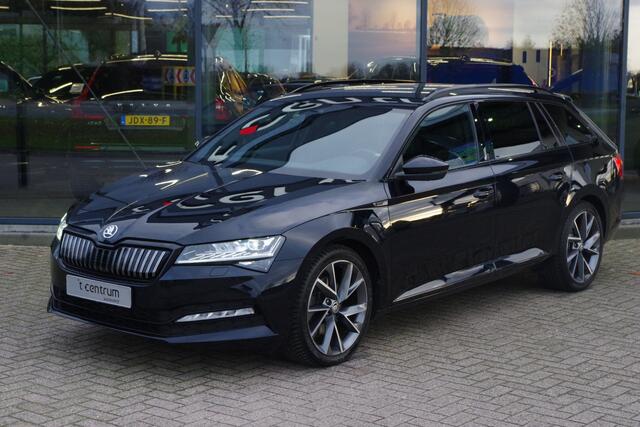 Skoda SUPERB Combi 1.4 TSI iV 218 PK Sportline BNS PHEV, 4 x Stoelverwarming, 360 Camera, DCC,