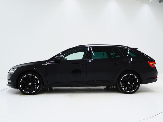 Skoda SUPERB Combi 1.4 TSI iV Sportline 218PK | Sportstoelen | Trekhaak | Camera | Memory | Sfeer | Keyless | Adaptive Cruise