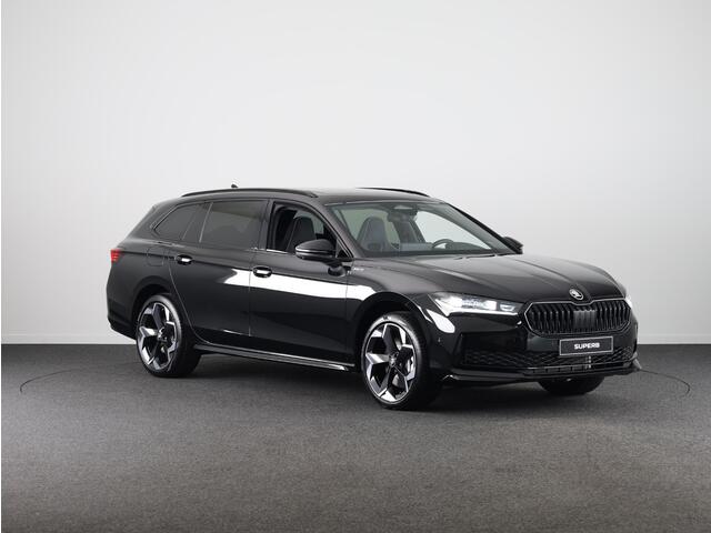 Skoda SUPERB combi Sportline Business PHEV 1.5 TSI 204 pk 6 versn. DSG | Travel assist plus | Panoramadak | Canton | 19 inch lichtmetalen velgen