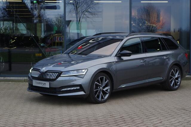 Skoda SUPERB Combi 1.4 TSI 218 PK iV Sportline BNS PHEV, Trekhaak, Memory, 4 x Stoelverwarming