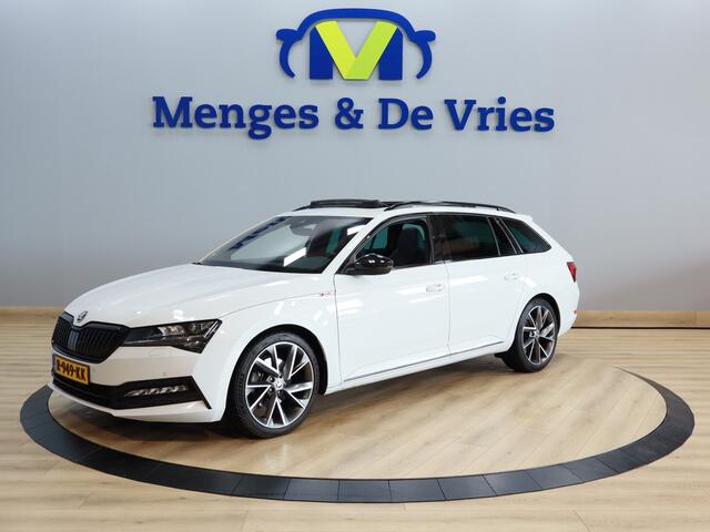 Skoda SUPERB Combi 1.5 TSI ACT Sportline Business Airco ECC | Panorama | Virtual | Trekhaak | Memory | Stuur\Stoelverwarming