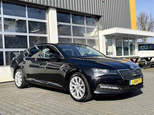 Skoda SUPERB 1.5 TSI ACT Business Edition DSG ECC Trekhaak 1600kg trekgewicht Stoelverwarming Cruise controle Stoelmemorie Virtual display Stuurwielbediening Navigatiesysteem