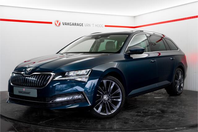 Skoda SUPERB Combi 1.4 TSI iV Business Edition Plus Complete auto! inc. Fietsen drager en ski koffer!