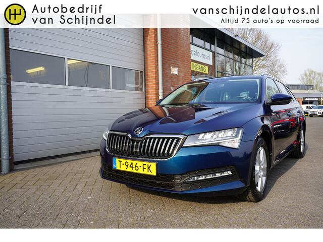 Skoda SUPERB Combi 1.5 TSI ACT 150PK BUSINESS EDITION ORIGINEEL NL DEALER ONDERHOUDEN NAVIGATIE ANDROID-APPLECARPLAY ECC AIRCO CRUISECONTROL BLUETOOTH PARKEERSENSOREN LMV KEYLESS 4X ELECTR.RAMEN-SPIEGELS