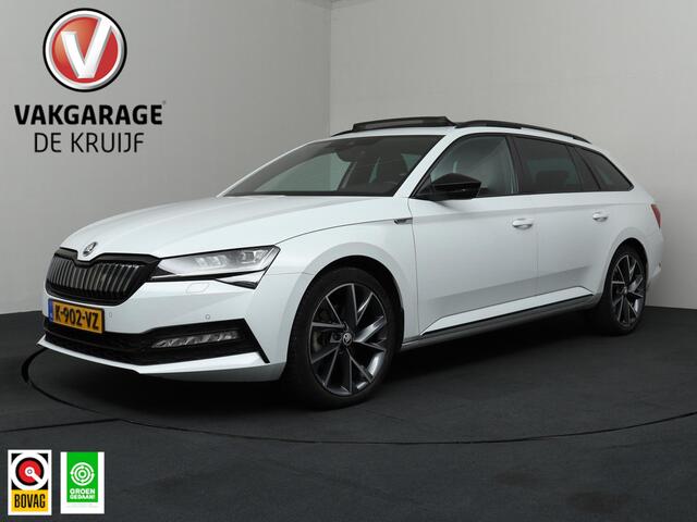 Skoda SUPERB Combi 1.4 TSI iV Sportline Business | Trekhaak | ACC | Camera | Elektrisch Panoramadak!
