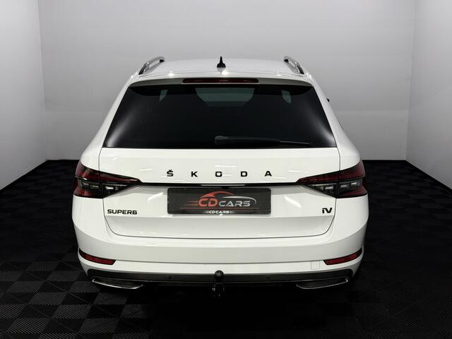 Skoda SUPERB Combi 1.4 TSI iV Sportline Business Half leder, Camera, Apple carplay, Memery stoelen, Stoelverwarming, Keyless start, Cruise control, Virtual desk