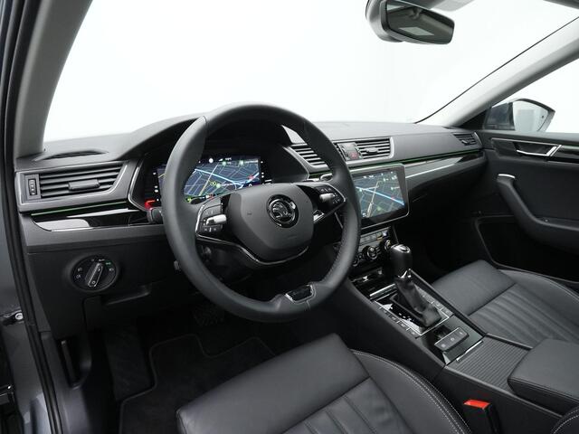 Skoda SUPERB 1.4 TSI iV 218 pk Laurin & Klement | Leder | Navigatie Columbus | Geheugenstoelen | Adaptief onderstel | Matrix LED | Canton