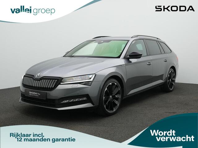 Skoda SUPERB 1.4 TSI iV 218 pk Sportline | Trekhaak | Geheugenstoelen | Navigatie Columbus | Adaptief onderstel | 360 Camera | Matrix LED | Canton