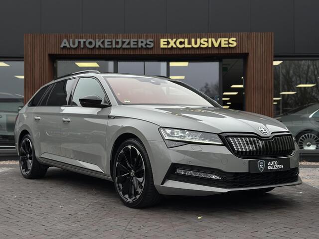 Skoda SUPERB Combi 1.4 TSI iV Sportline Business Panoramadak Adapt. Cruise LED Standkachel Trekhaak 19''LM