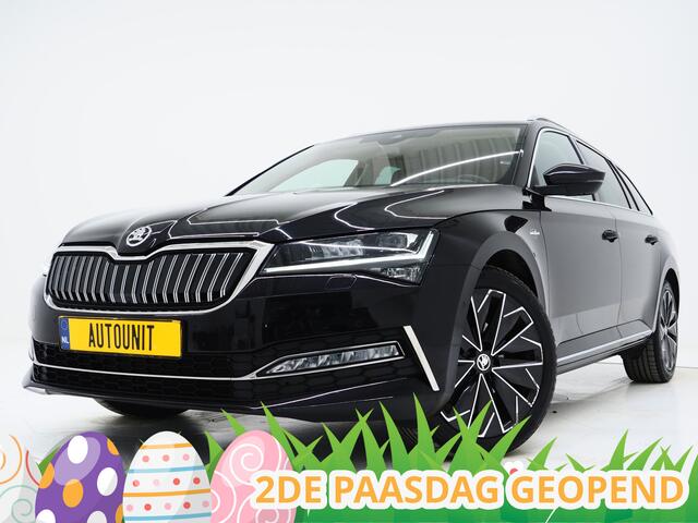 Skoda SUPERB Combi 1.4 TSI iV Laurin & Klement | Massage | Leder | Trekhaak | 360 | Canton | Keyless | Adaptive Cruise | Carplay