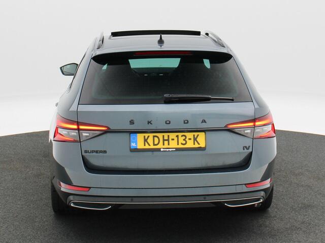Skoda SUPERB 1.4 TSi 218 Pk iV Sportline Business | Panoramadak | Adaptive Cruise | Stuur/Stoel Verwarming | CarPlay | 19 Inch | 89.796 Km !!