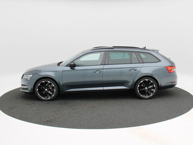 Skoda SUPERB 1.4 TSi 218 Pk iV Sportline Business | Panoramadak | Adaptive Cruise | Stuur/Stoel Verwarming | CarPlay | 19 Inch | 89.796 Km !!