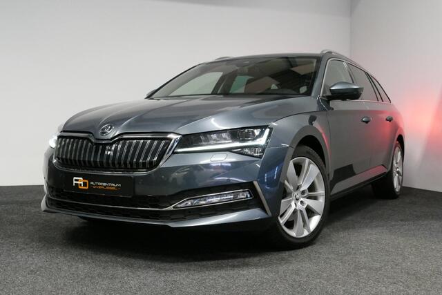 Skoda SUPERB Combi 1.4 TSI iV Business Edition / Elektr. verstelbare voorstoelen (links met memory) / Canton Sound System / Stoelverwarming voor & achter / Stuurwiel verwarming / Apple Carplay - Android Auto / Trekhaak (zwenkbaar) / Achteruitrijcamera / Dodehoek detec