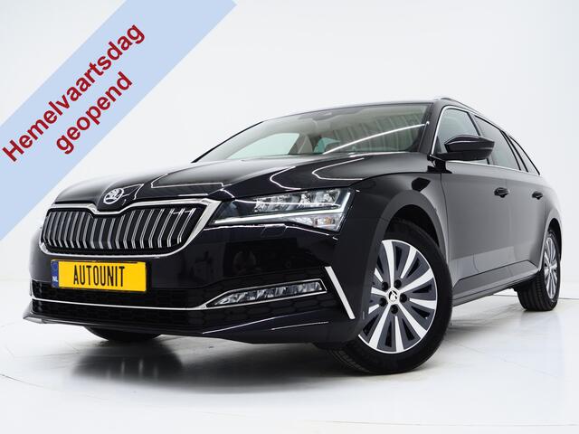 Skoda SUPERB Combi 1.4 TSI iV Style | Panoramadak | Trekhaak | Leder | 360 | Keyless | Adaptive Cruise | Memory | Carplay