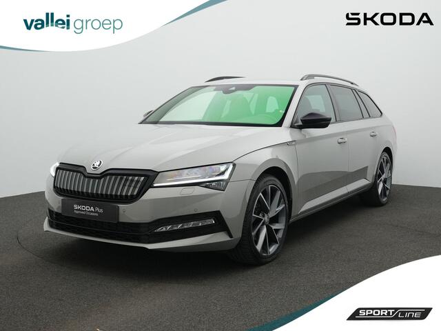Skoda SUPERB Combi 1.4 TSI iV Sportline Business | Trekhaak | Geheugenstoelen | Navigatie Columbus | Matrix LED | Achteruitrijcamera | Stuur-/stoelverwarming