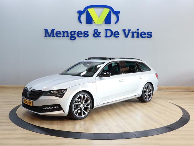 Skoda SUPERB Combi 1.5 TSI ACT Sportline Business Airco ECC | Panorama | Trekhaak | Memory | Canton | Camera | Adaptive Cruise | NAP