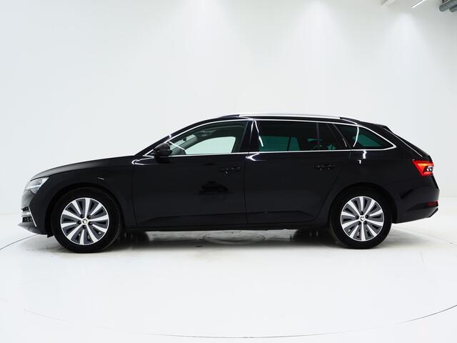 Skoda SUPERB Combi 1.4 TSI iV 218PK | Leder/Alcantara | Trekhaak | Memory | Virtual | Adaptive Cruise | PDC | Carplay