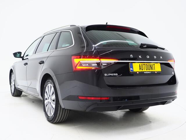 Skoda SUPERB Combi 1.4 TSI iV 218PK | Leder/Alcantara | Trekhaak | Memory | Virtual | Adaptive Cruise | PDC | Carplay