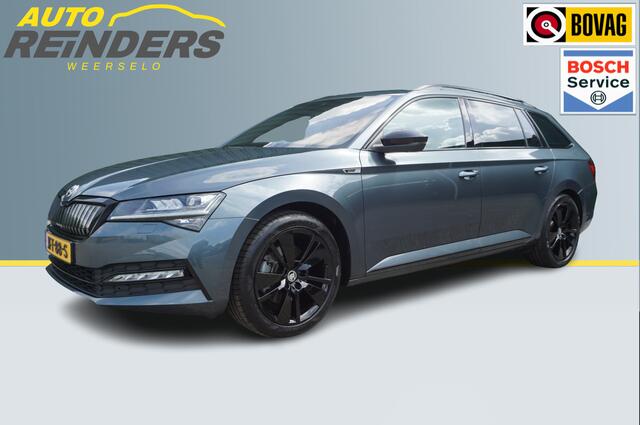 Skoda SUPERB Combi 1.4TSI iV Sportline Business PHEV + Trekhaak/ Camera/ LED/ Full Options/ Schitterend!