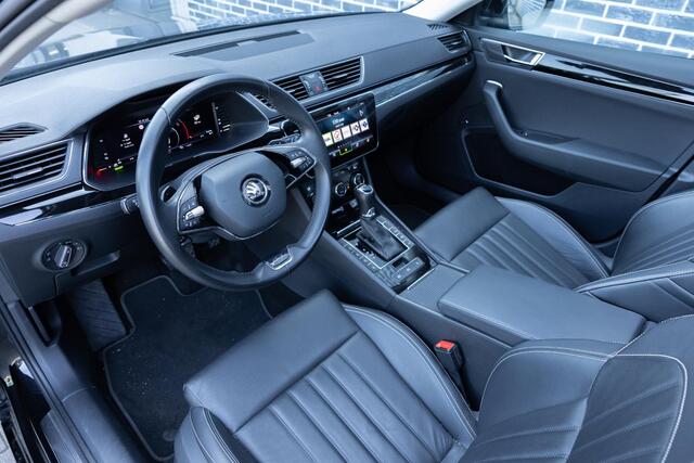 Skoda SUPERB Combi 1.4 TSI iV Laurent & Klement | Plug-in Hybrid (PHEV) | Lederen Bekleding | Matirx-LED Koplampen | Panoramadak | Stoelventilatie | Columbus Navigatie | Stoelverwarming voor en achter | Keyless Entry | Elektrische Achterklep | Cruise Control Adaptief