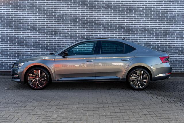 Skoda SUPERB 1.4 TSI iV Sportline Business | Plug-in Hybrid (PHEV) | 360 Graden Camera | Parkeersensoren | Panoramadak | Navigatie Amundsen | Apple Carplay | Android Auto | Elektrische Achterklep | Keyless Entry | Matrix LED Koplampen | Cruise Control Adaptief