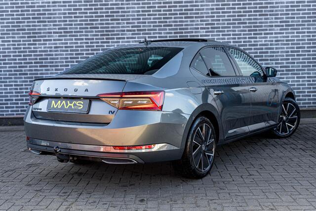 Skoda SUPERB 1.4 TSI iV Sportline Business | Plug-in Hybrid (PHEV) | 360 Graden Camera | Parkeersensoren | Panoramadak | Navigatie Amundsen | Apple Carplay | Android Auto | Elektrische Achterklep | Keyless Entry | Matrix LED Koplampen | Cruise Control Adaptief