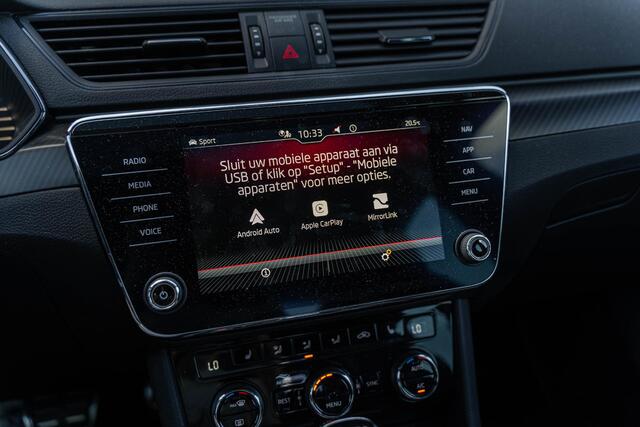 Skoda SUPERB 1.4 TSI iV Sportline Business | Plug-in Hybrid (PHEV) | 360 Graden Camera | Parkeersensoren | Panoramadak | Navigatie Amundsen | Apple Carplay | Android Auto | Elektrische Achterklep | Keyless Entry | Matrix LED Koplampen | Cruise Control Adaptief